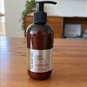 The Body Deli Amber Vanilla Lotion -New!